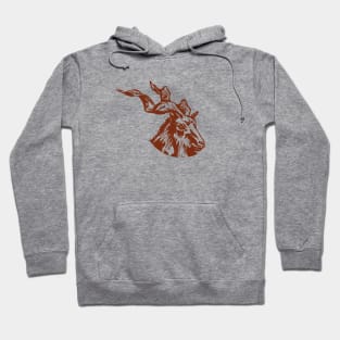 Kudu Animal Design Hoodie